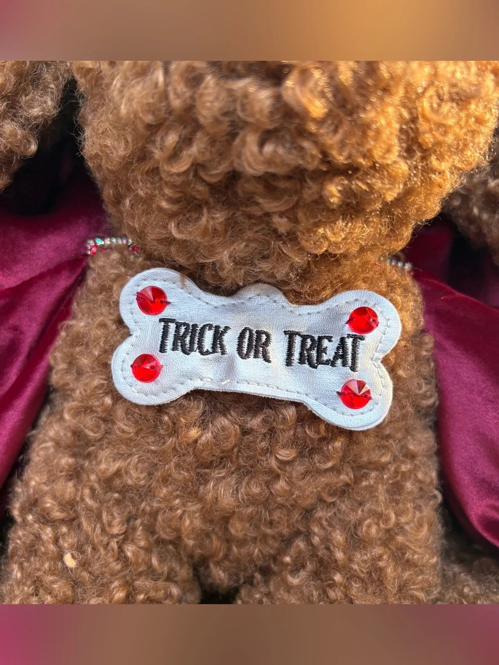 Pottery Barn Dante the Dracula Dog Shaped Pillow